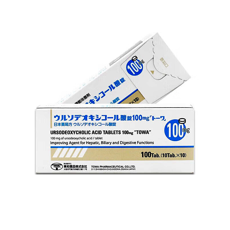 东和肝胆改善胶囊Ursodeoxycholic 熊去氧胆酸片 100mg「東和」胆结石 肝硬化，慢性肝炎 护肝 护胆 100片