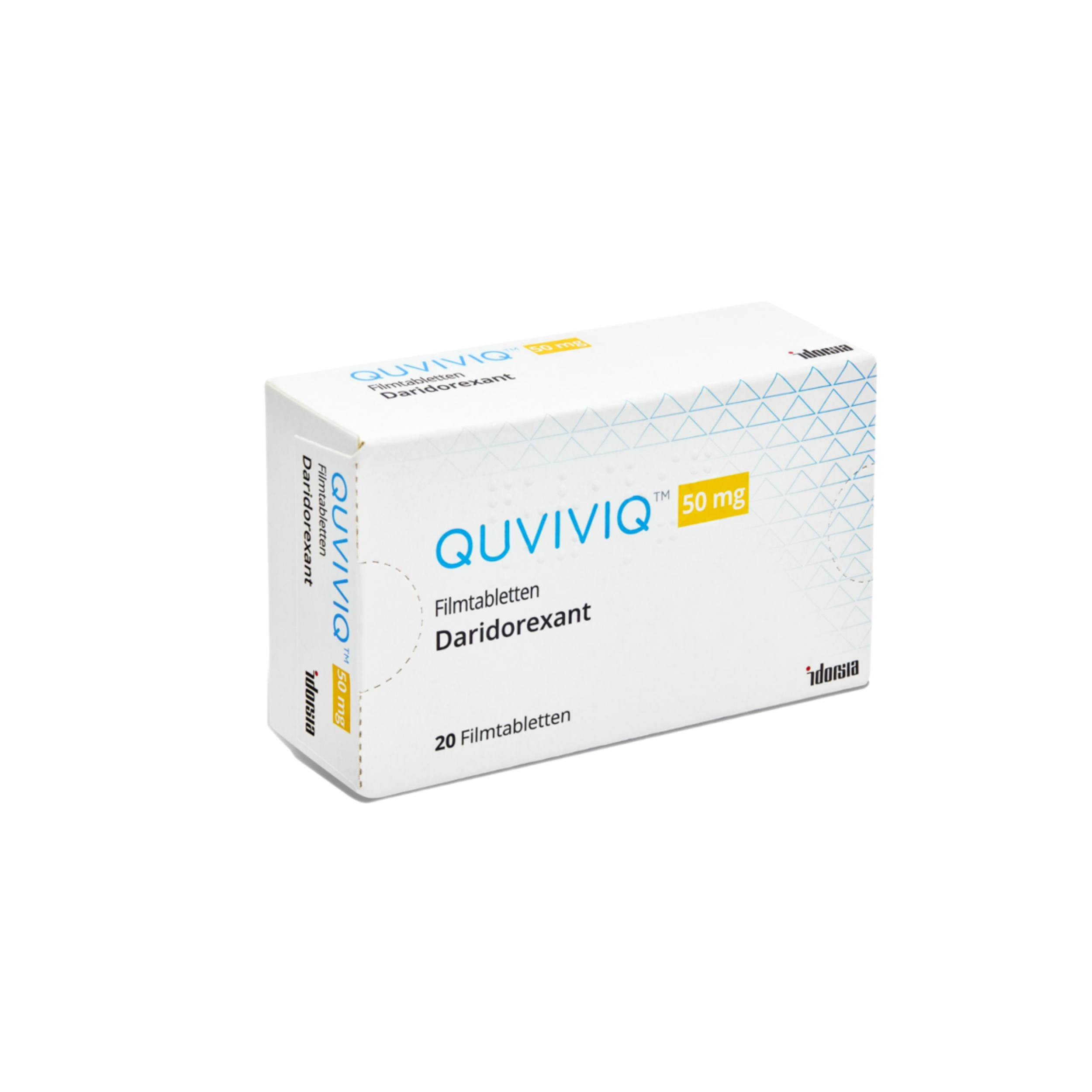 港版 先声制药 Quviviq（Daridorexant）达利雷生片50mg  安眠药 睡眠导入剂 失眠症 失眠 睡眠  30片