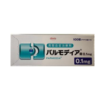 兴和制药  Parmodia培马贝特片 高脂血症治疗剂 0.1mg：100片 降血脂 心血管 胆固醇