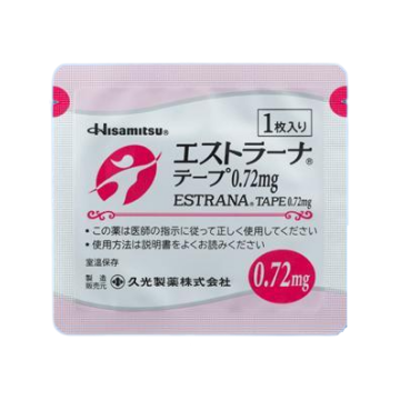 Estrana雌二醇贴片0.72mg：70枚 激素调节 激素贴 更年期 更年贴