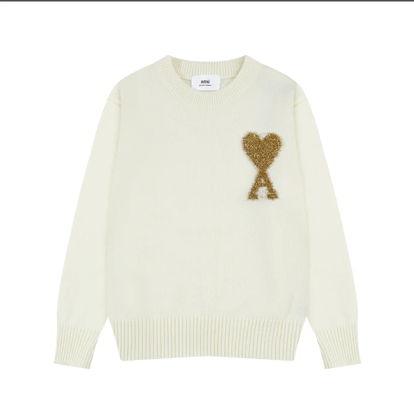 AM* Crew Neck Wool Sweater