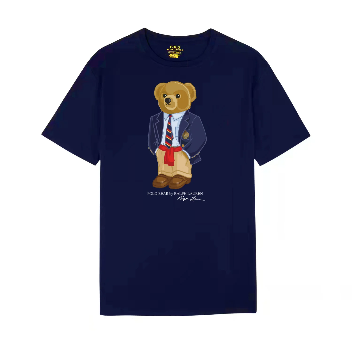 Ralph Laur* Bear Print T-Shirt