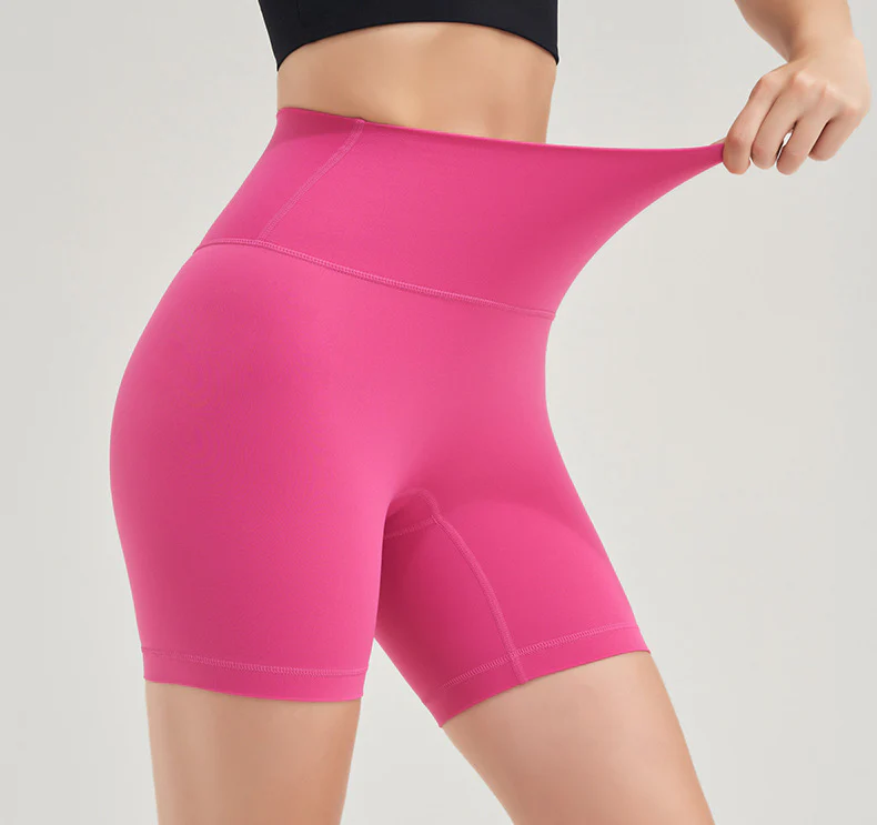High Waisted Hip Lifting Exercise Yoga Shorts