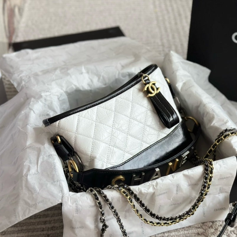 CH*** bag with letter strap