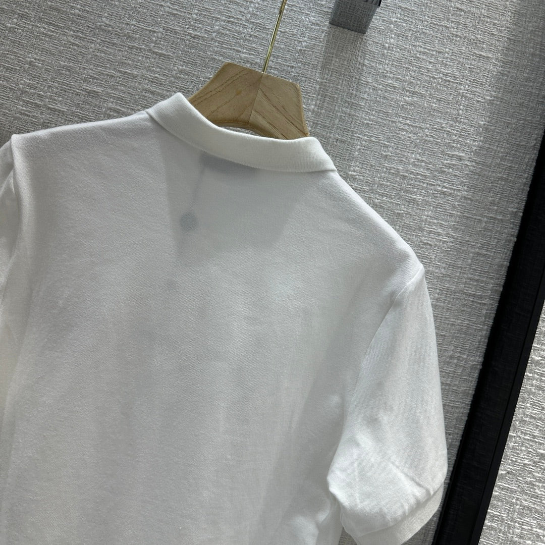 MONCLE* 24 new embroidered POLO top