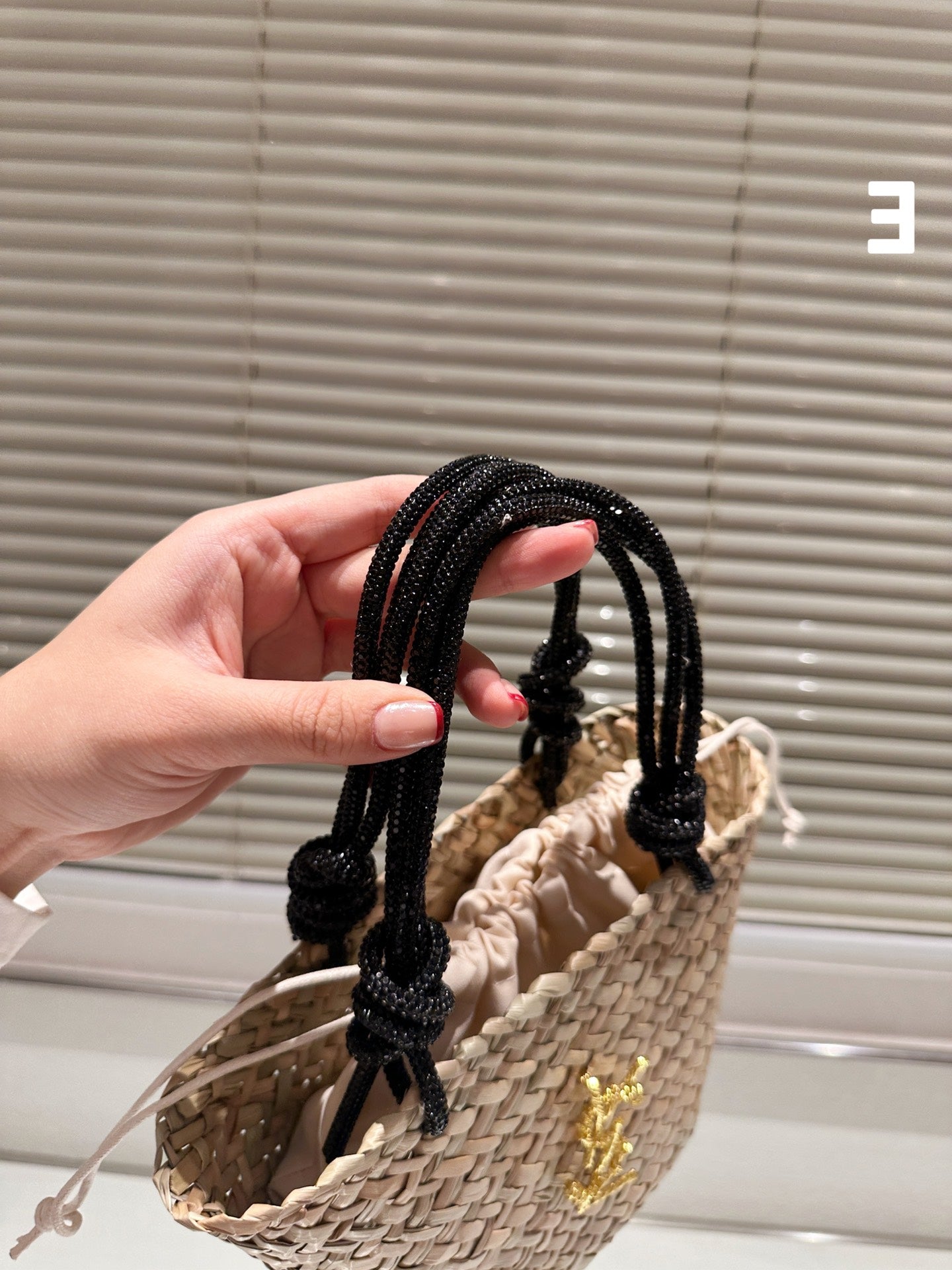 Braided tote bag YS new style