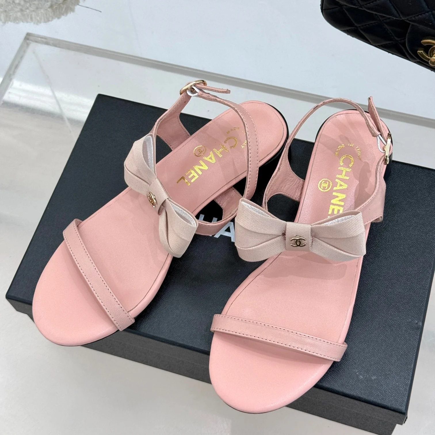 Bow Sandals CHANE*锝淰IP1:1