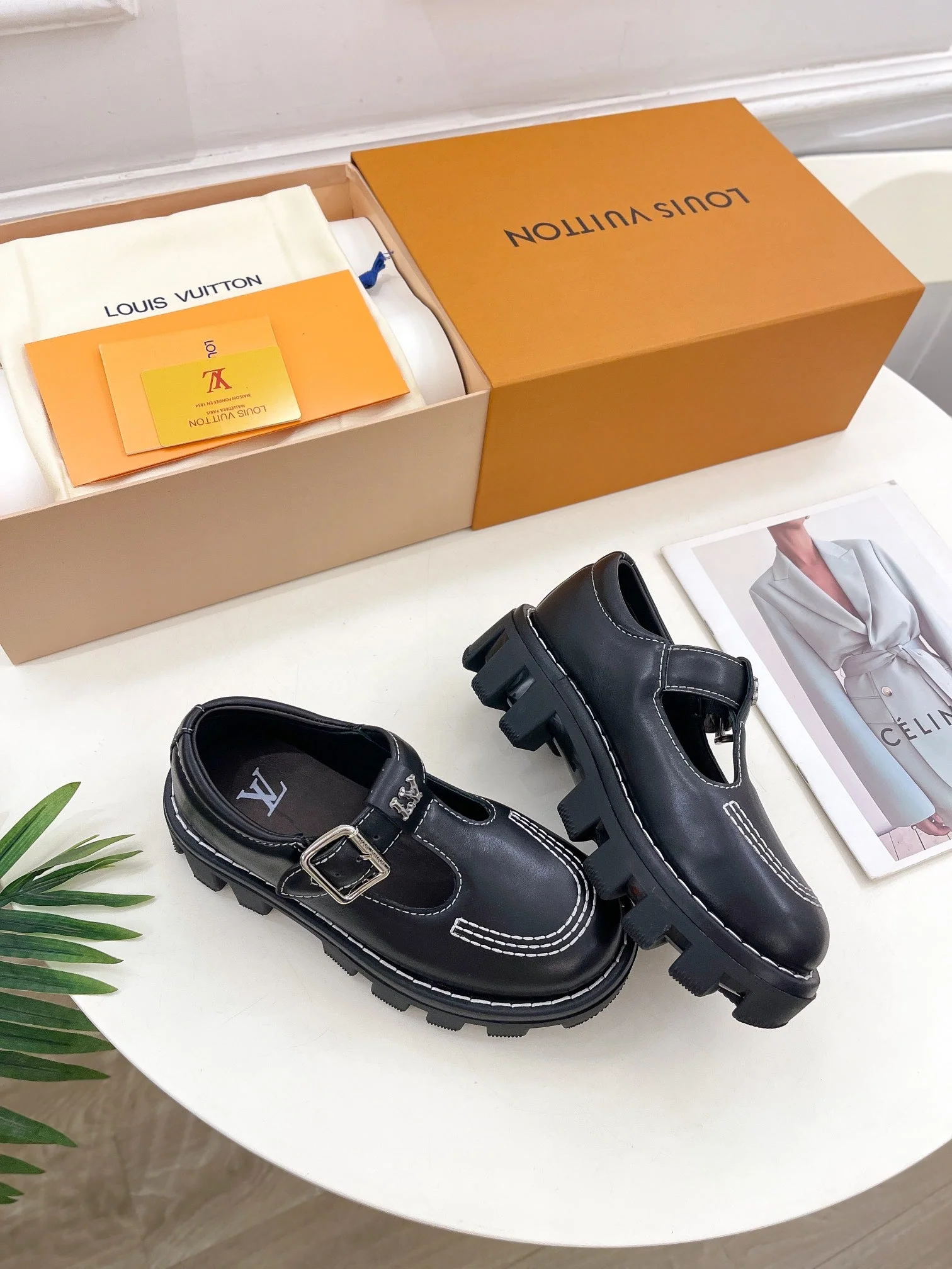 L* |***Thick-soled Mary Jane Shoes VIP 1:1