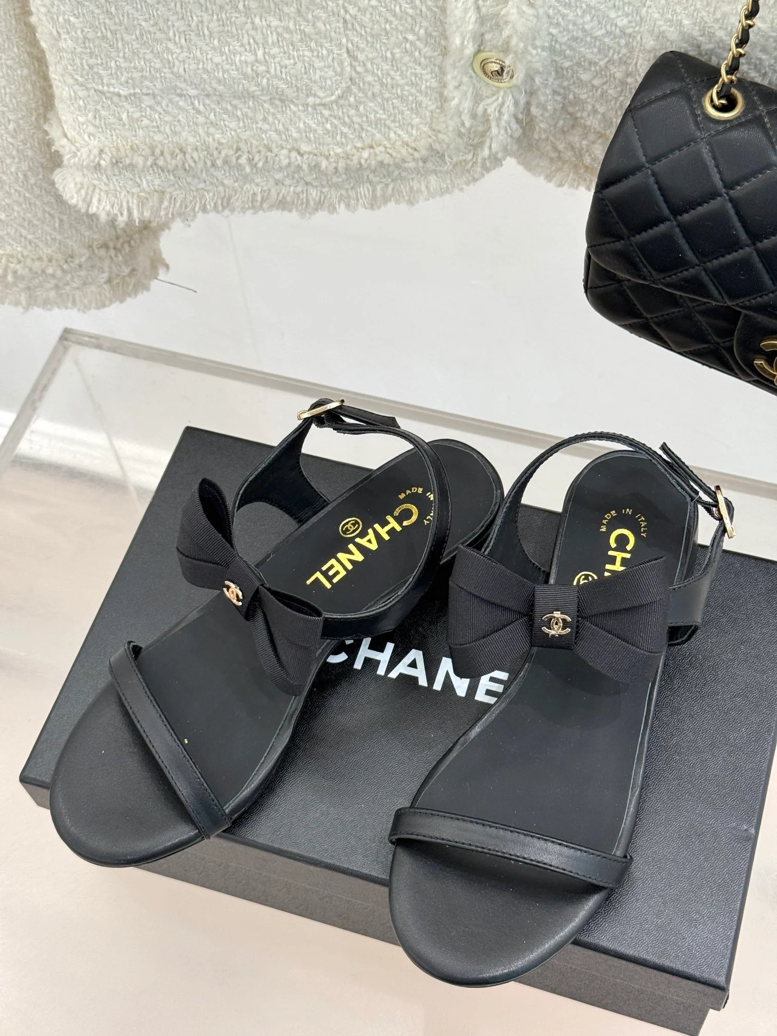 Bow Sandals CHANE*锝淰IP1:1