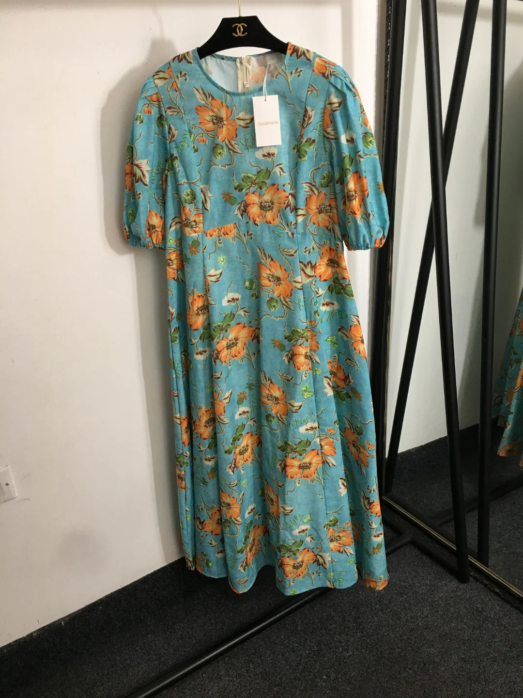 ZIM*Puff Short Sleeve Dress