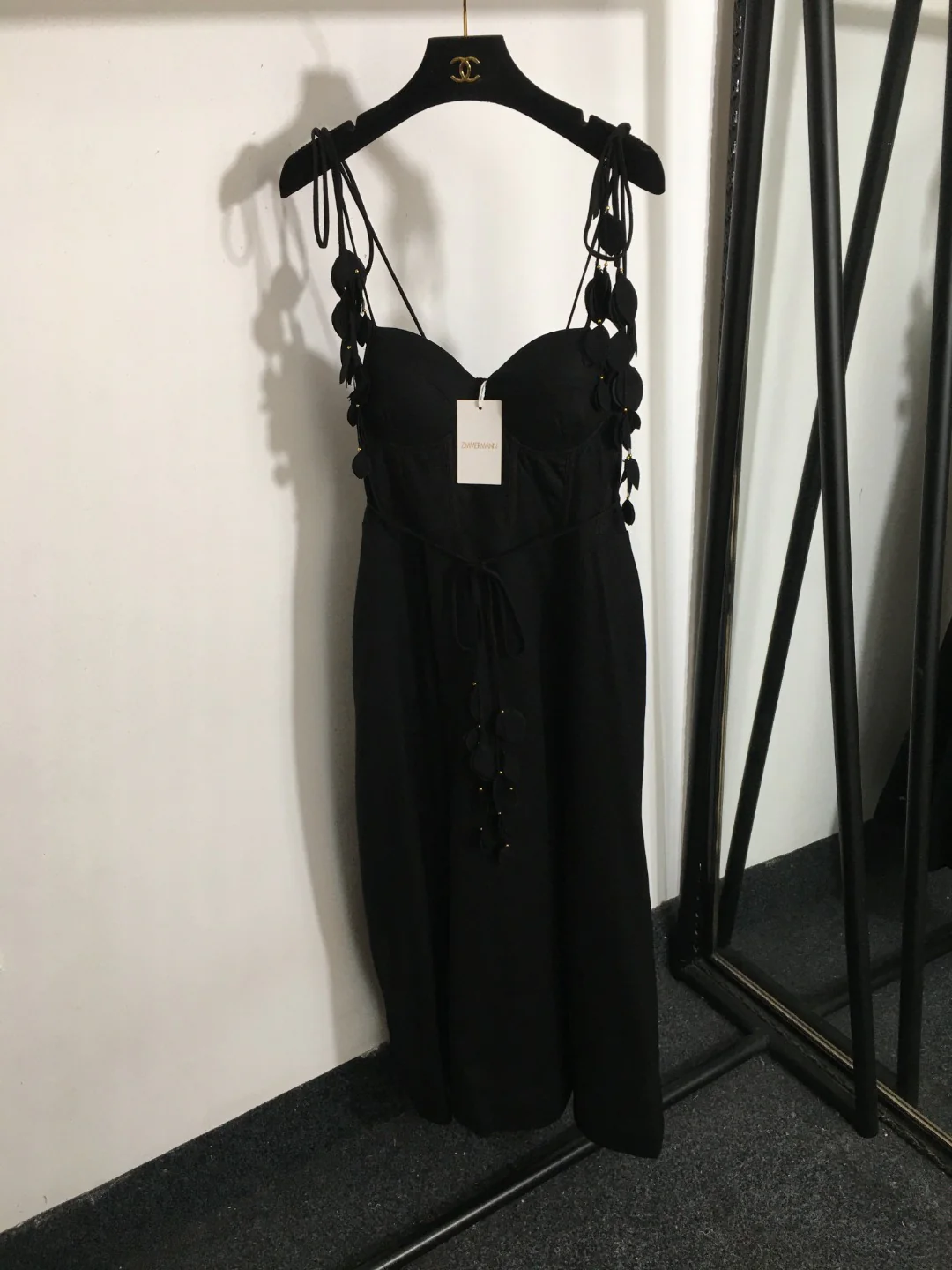 ZIM* Petal Tie Bandeau Slip Dress