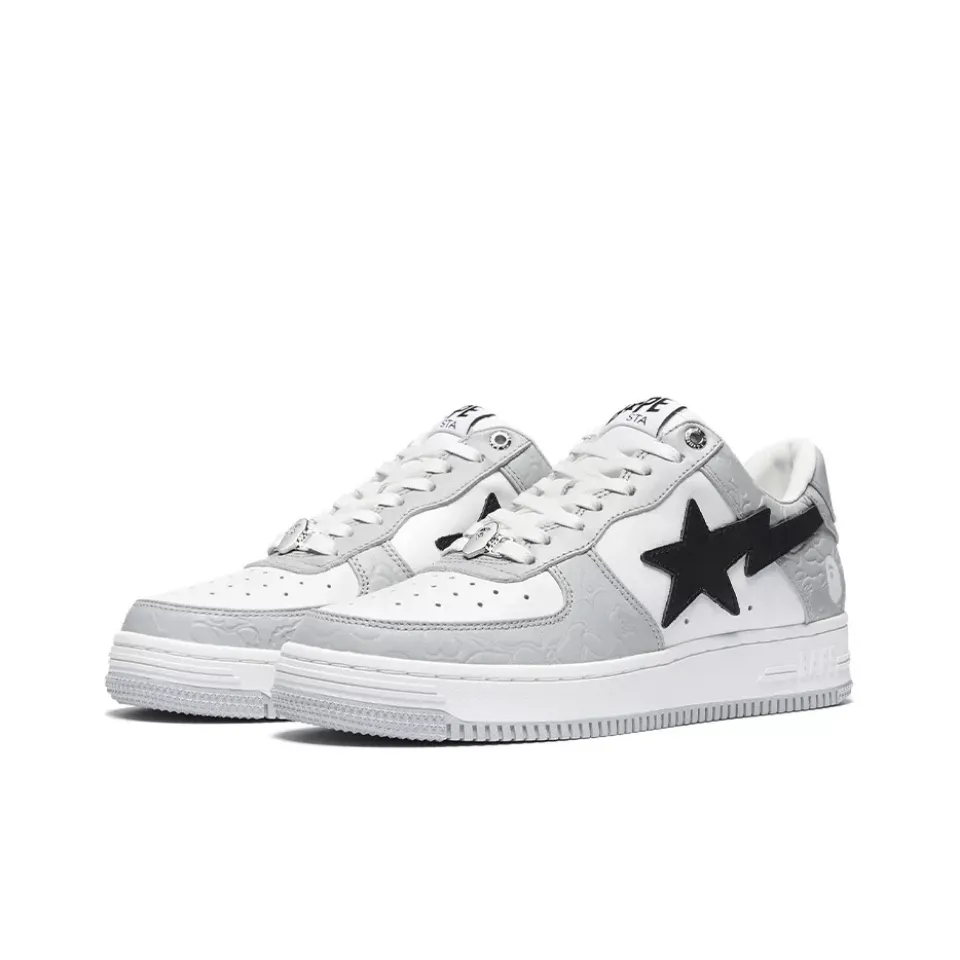 Bape Sta Low Grey Black - NeoLux