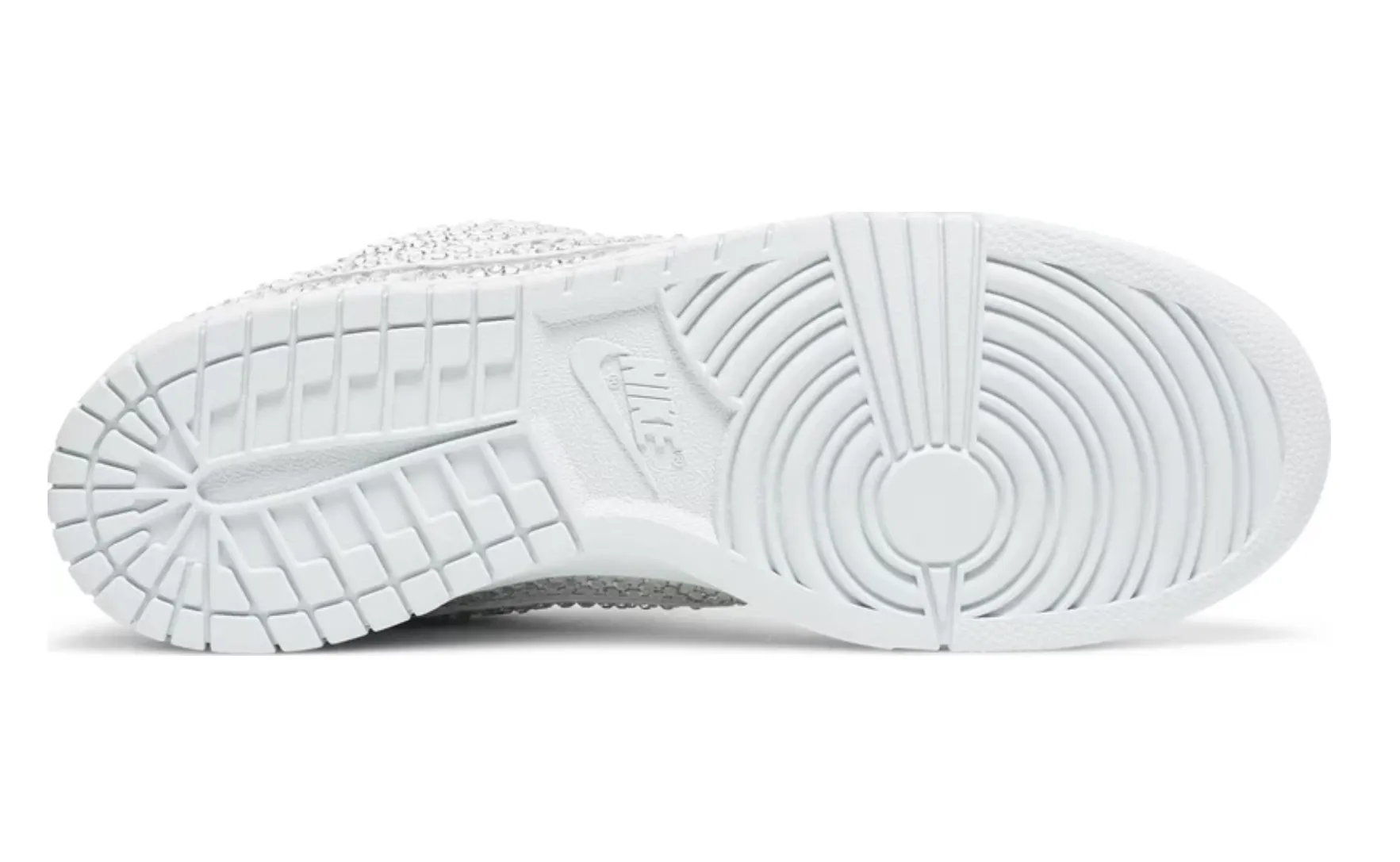 Cactus Plant Flea Market x Swarovski x Dunk Low 'Pure Platinum' - NeoLux