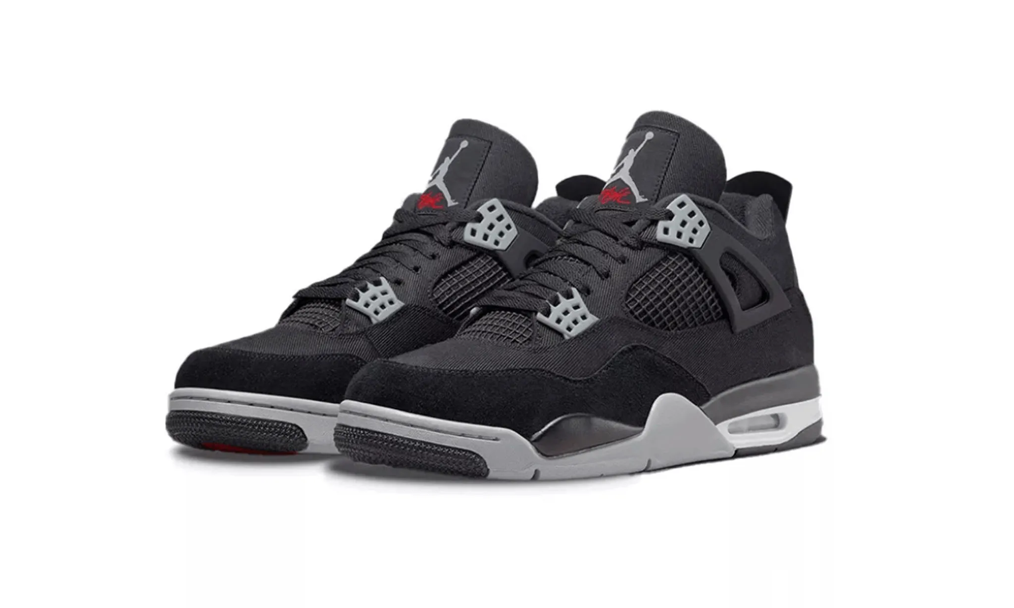 Jordan 4 Retro SE Black Canvas - NeoLux