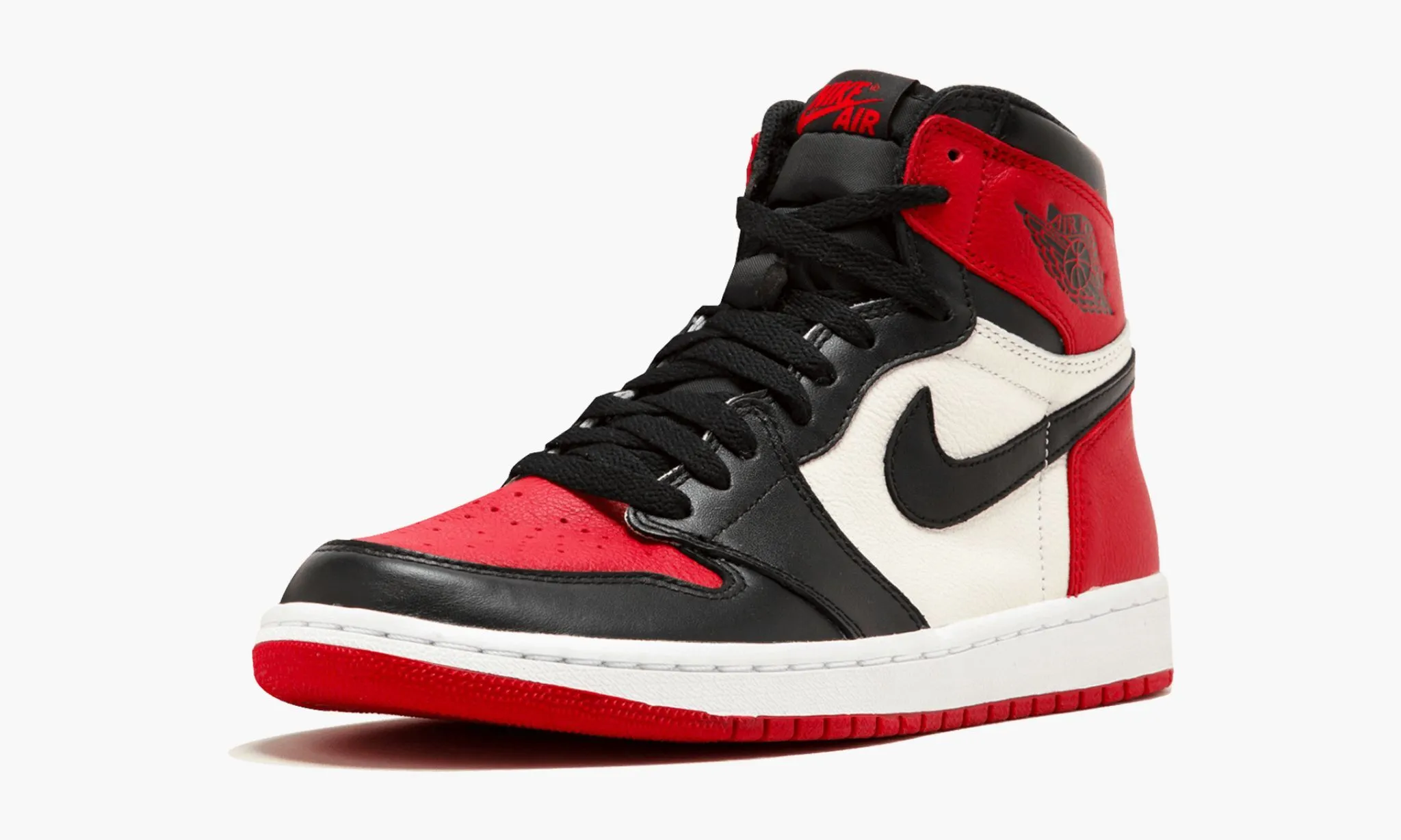 JORDAN 1 RETRO HIGH Bred Toe - NeoLux