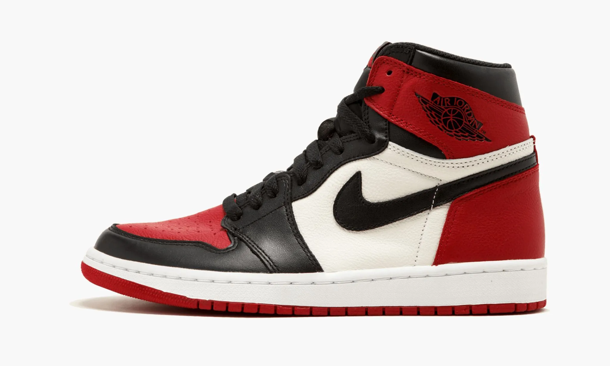 JORDAN 1 RETRO HIGH Bred Toe - NeoLux
