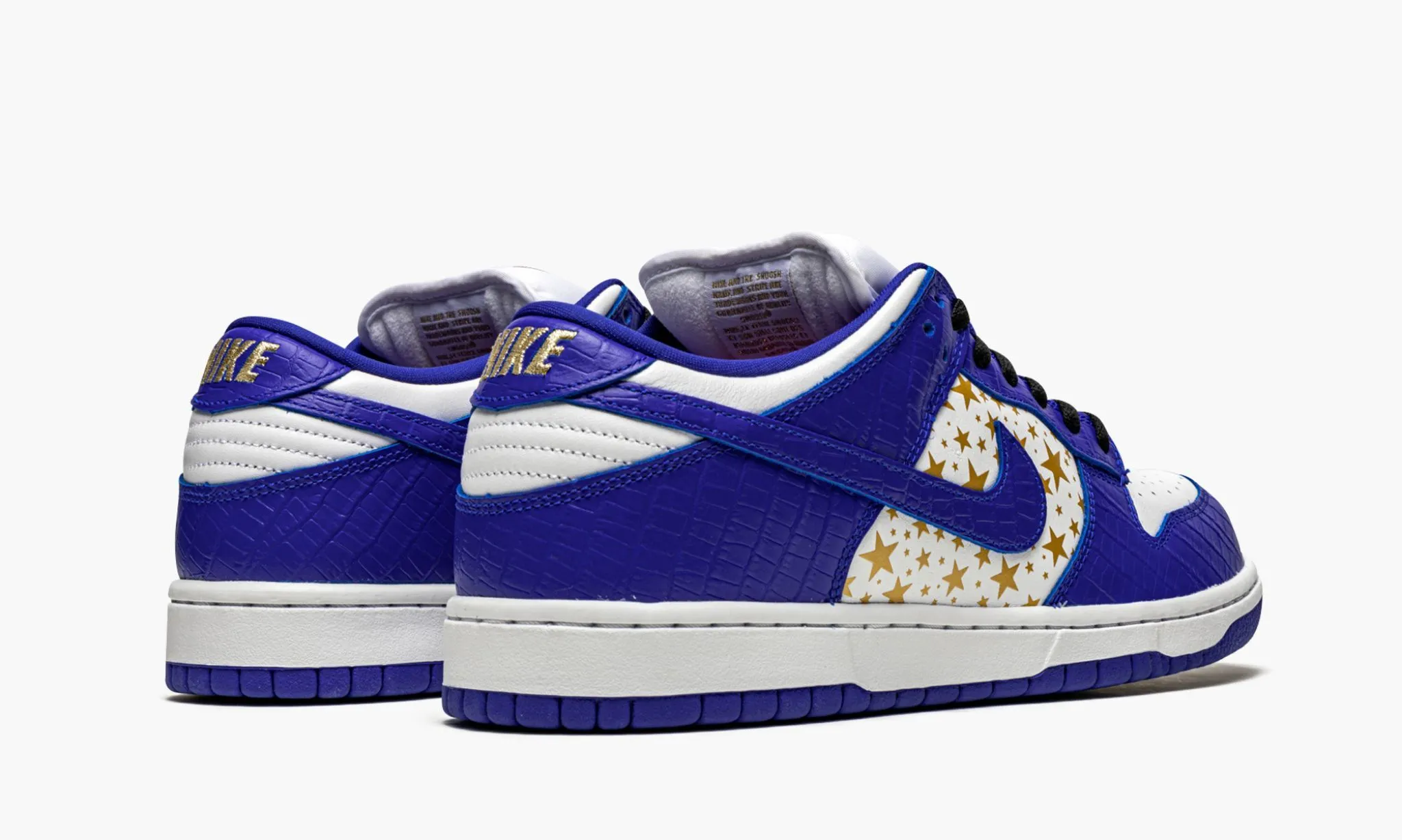 NIKE SB DUNK LOW Supreme Stars Hyper Blue - NeoLux