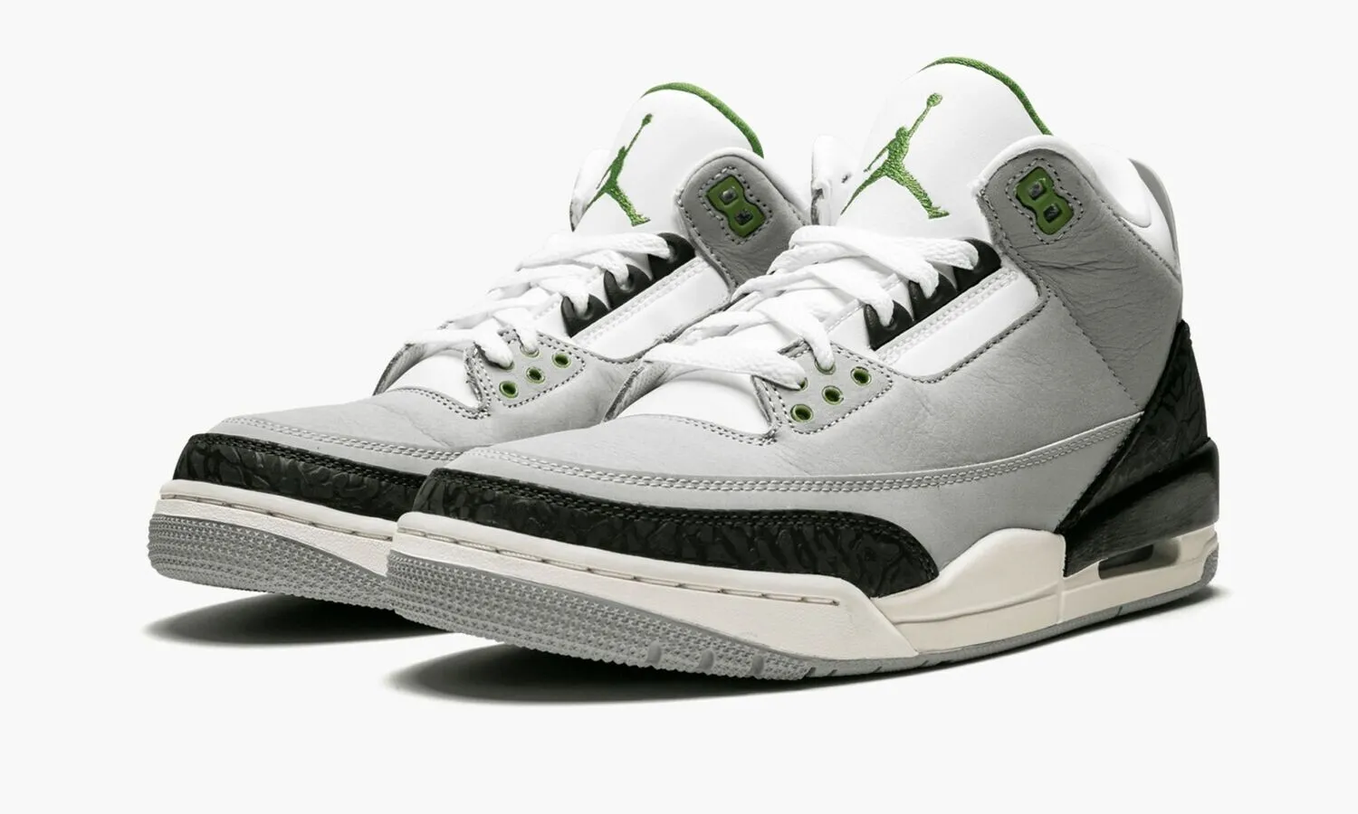 JORDAN 3 RETRO Chlorophyll - NeoLux