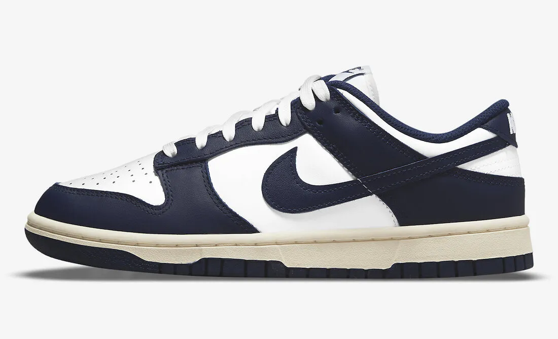 Nike Dunk Low Vintage Navy - NeoLux