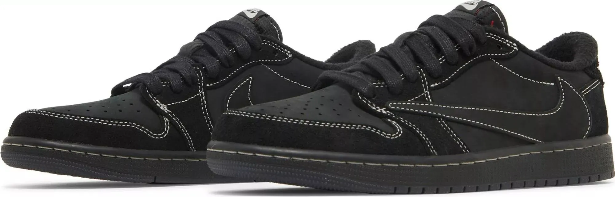 Jordan 1 Retro Low OG SP Travis Scott 'Black Phantom' - NeoLux