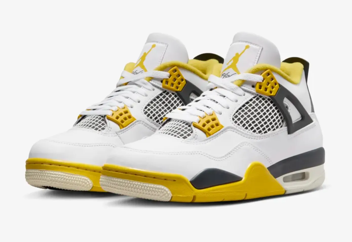 JORDAN 4 Retro 'Vivid Sulfur' - NeoLux