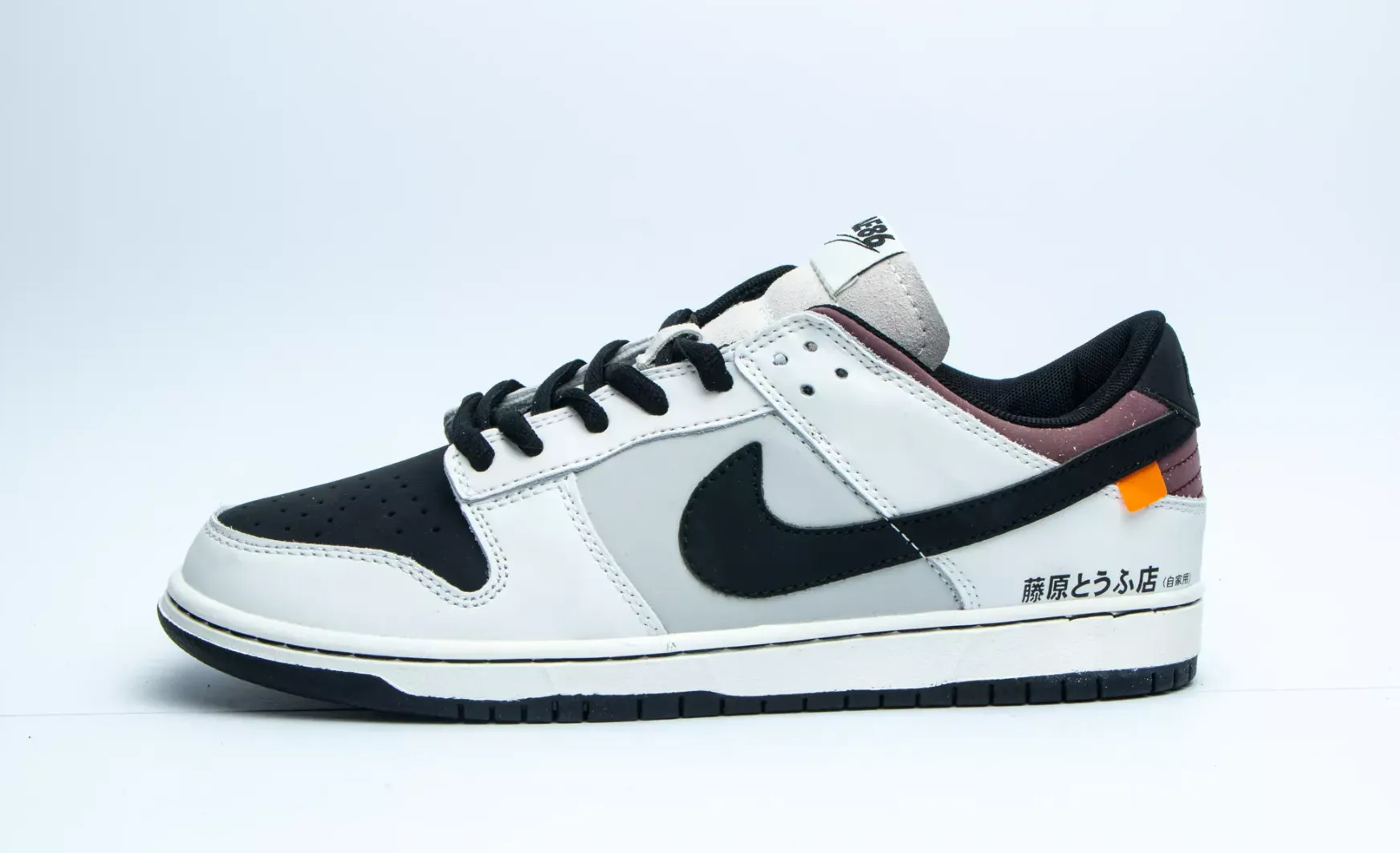 NIKE SB DUNK LOW PRO AE86 'INITIAL D' GREY BLACK - NeoLux