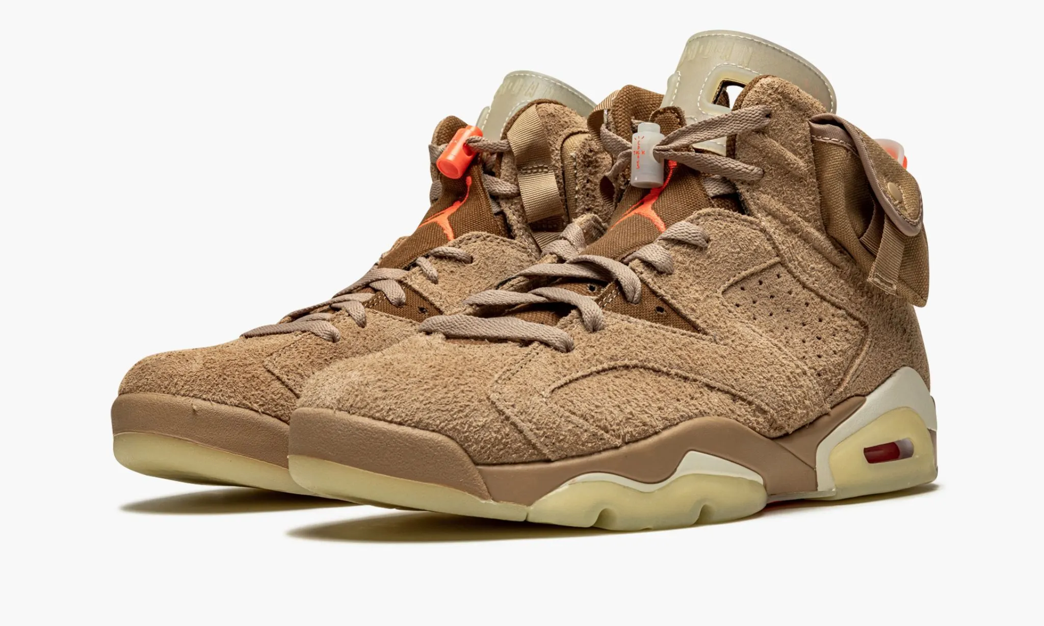 JORDAN 6 RETRO TRAVIS SCOTT BRITISH KHAKI - NeoLux