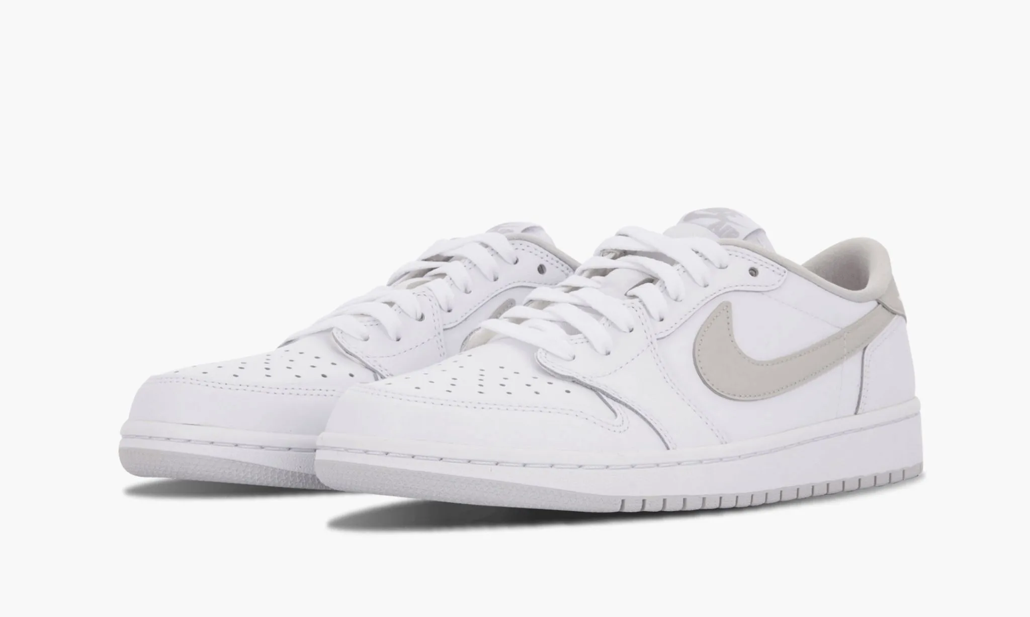 JORDAN 1 RETRO LOW OG White Neutral Grey - NeoLux