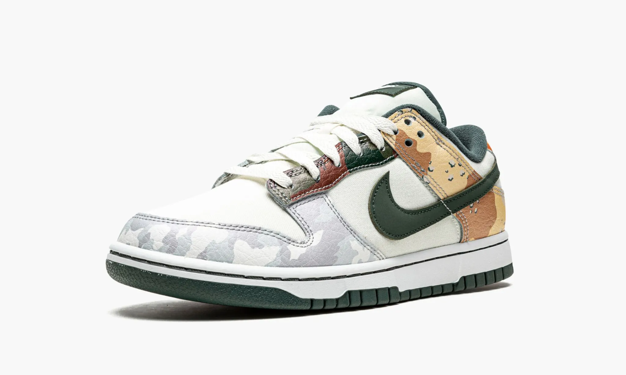 NIKE DUNK LOW SE MULTI CAMO SNEAKERS - NeoLux