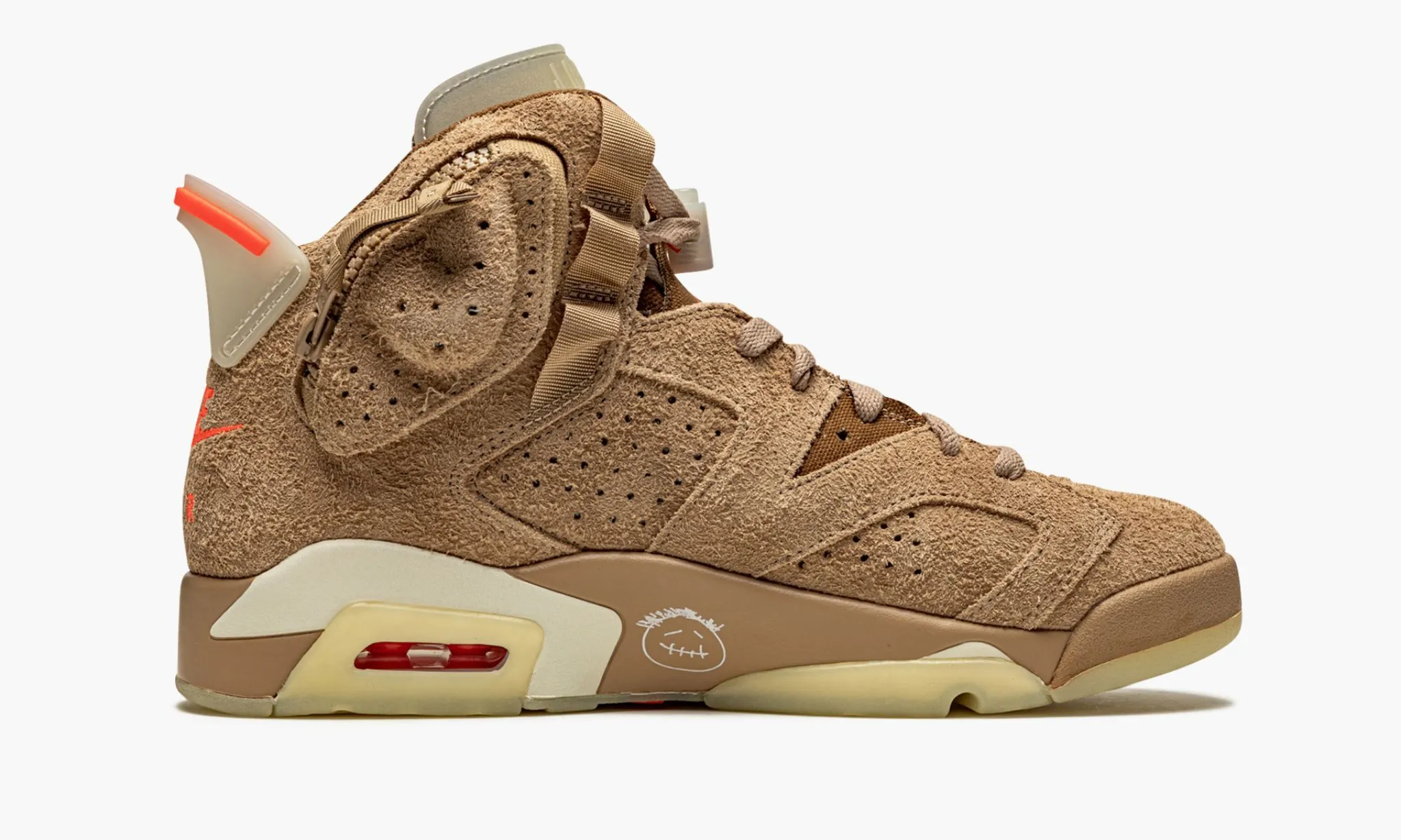 JORDAN 6 RETRO TRAVIS SCOTT BRITISH KHAKI - NeoLux
