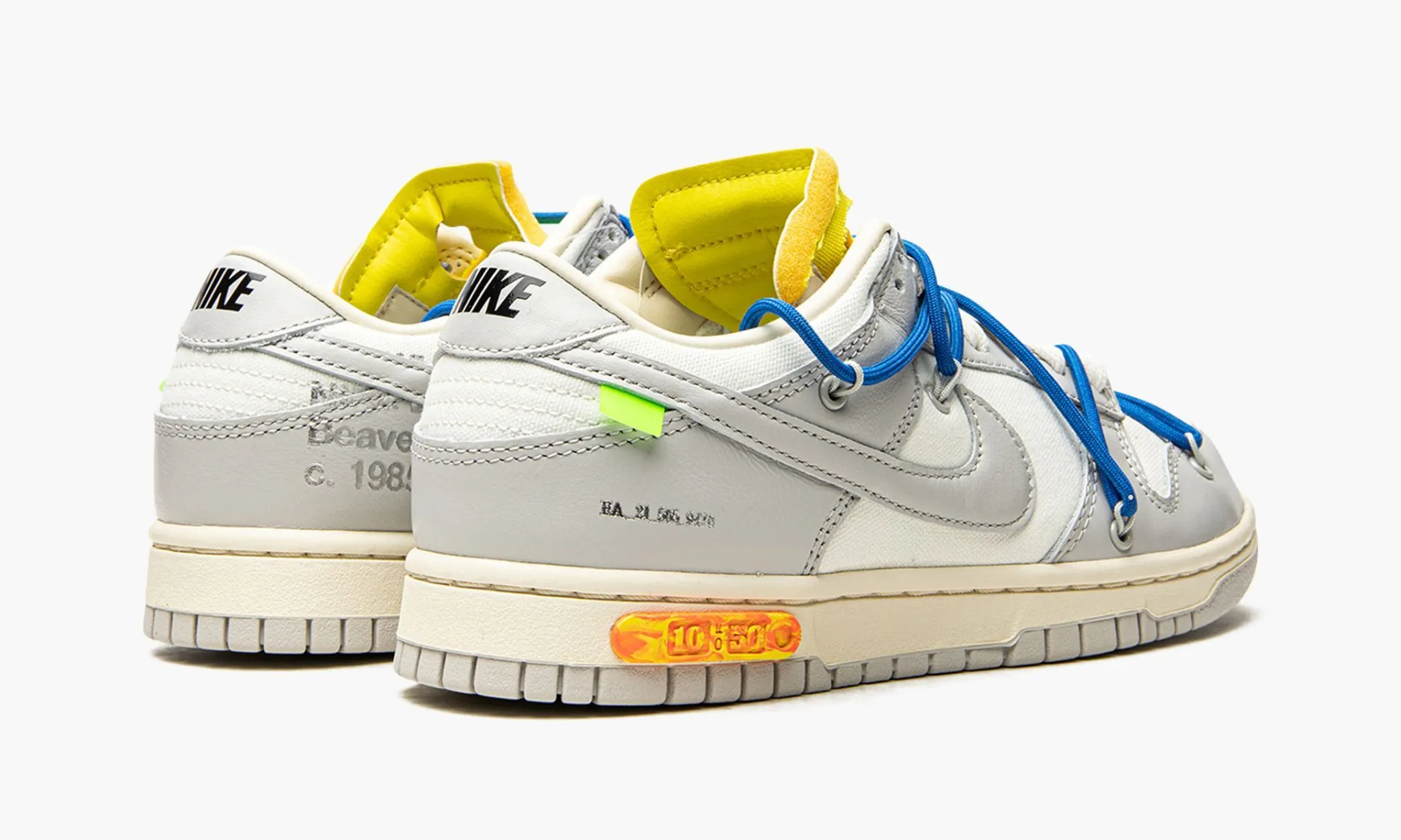 NIKE DUNK LOW OFF WHITE Lot 10 50 - NeoLux