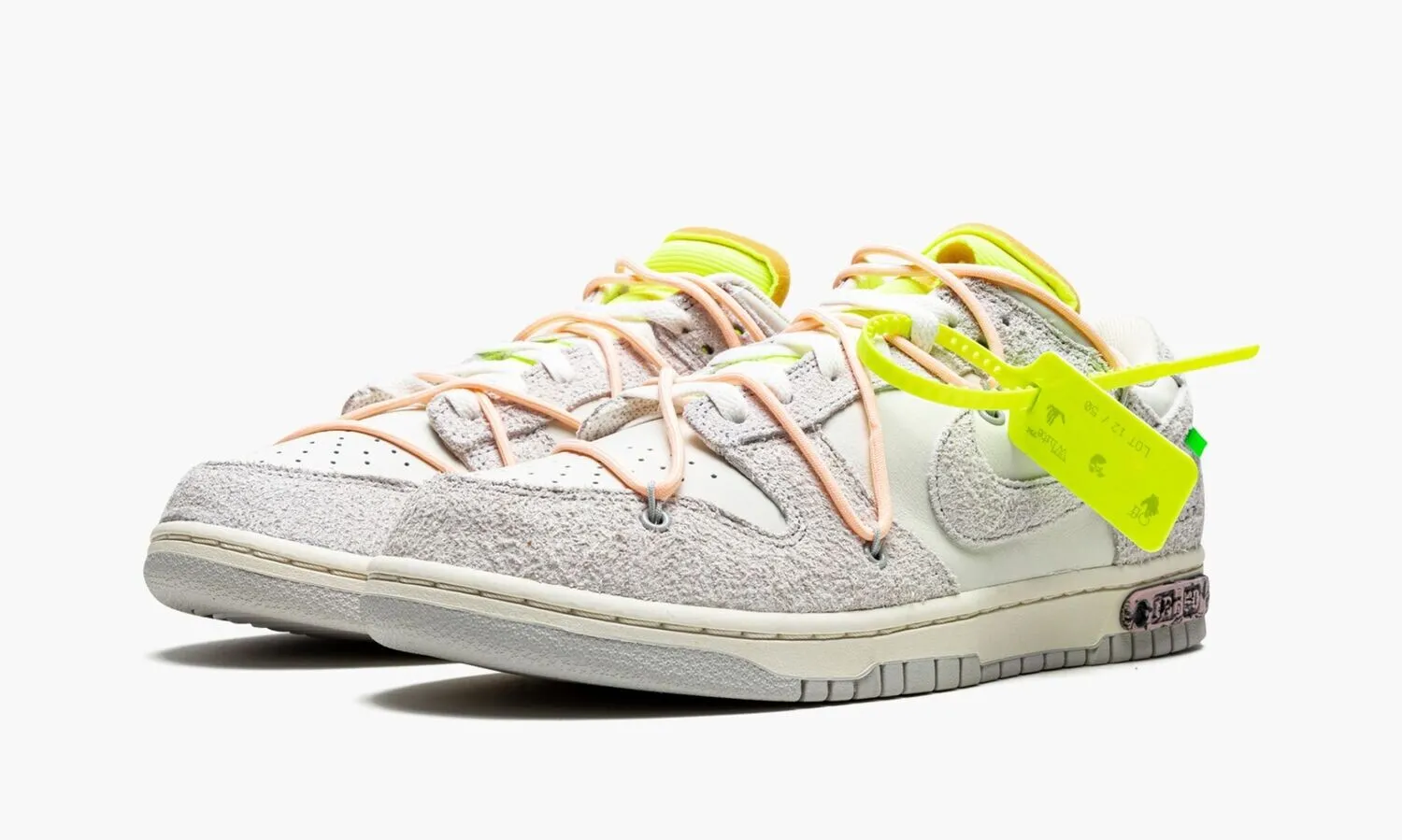 NIKE DUNK LOW Off White Lot 12 50 - NeoLux