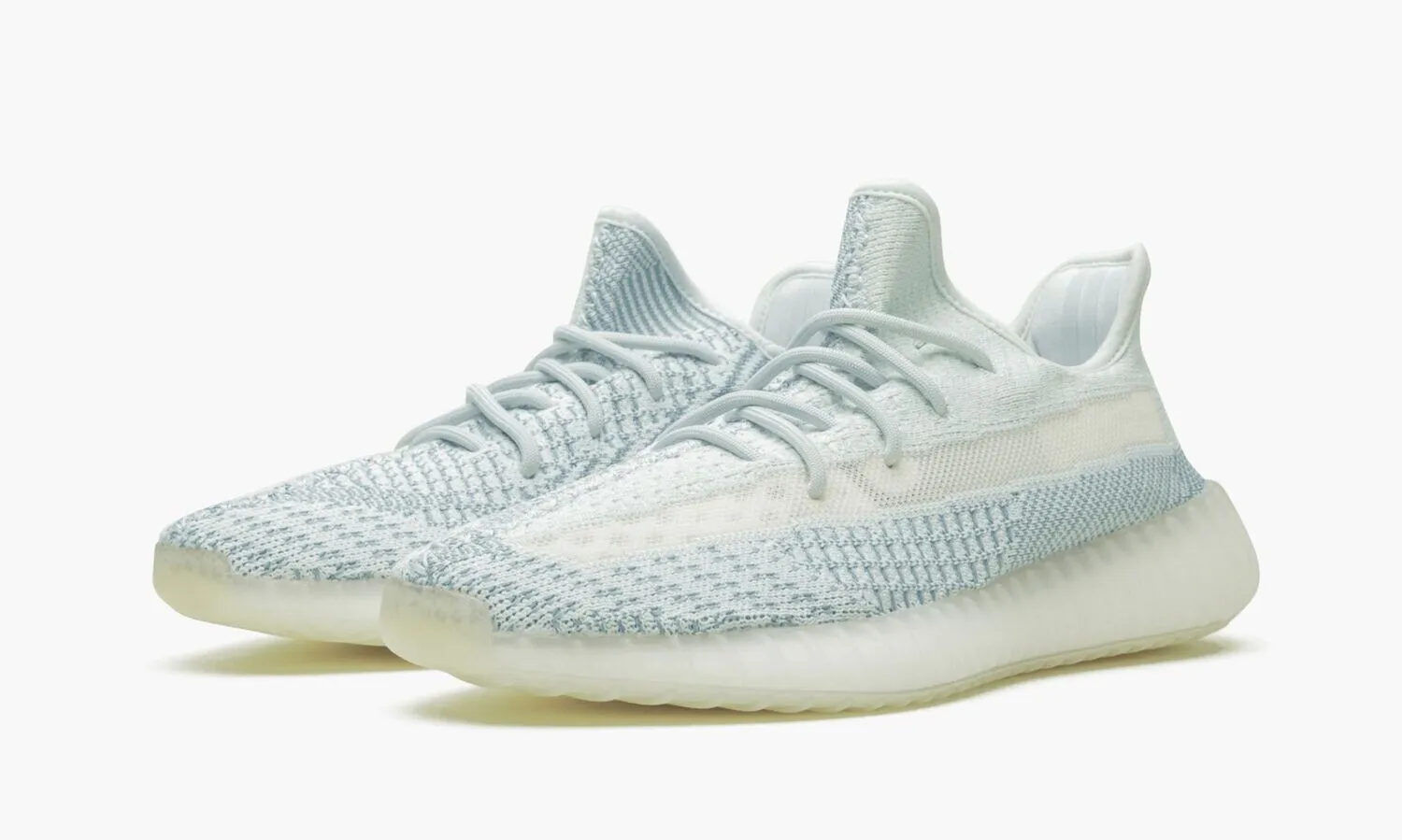 YEEZY BOOST 350 V2 REFLECTIVE Cloud White - NeoLux