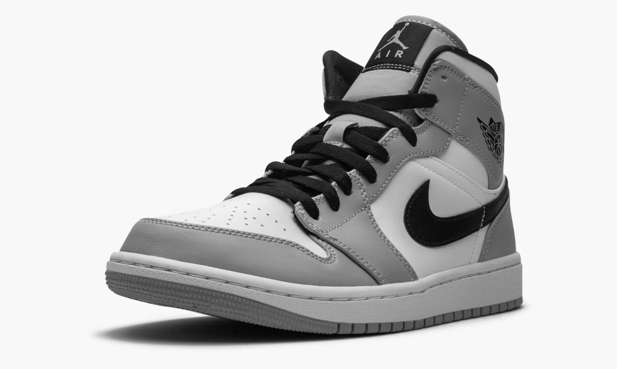 JORDAN 1 MID Smoke Grey - NeoLux