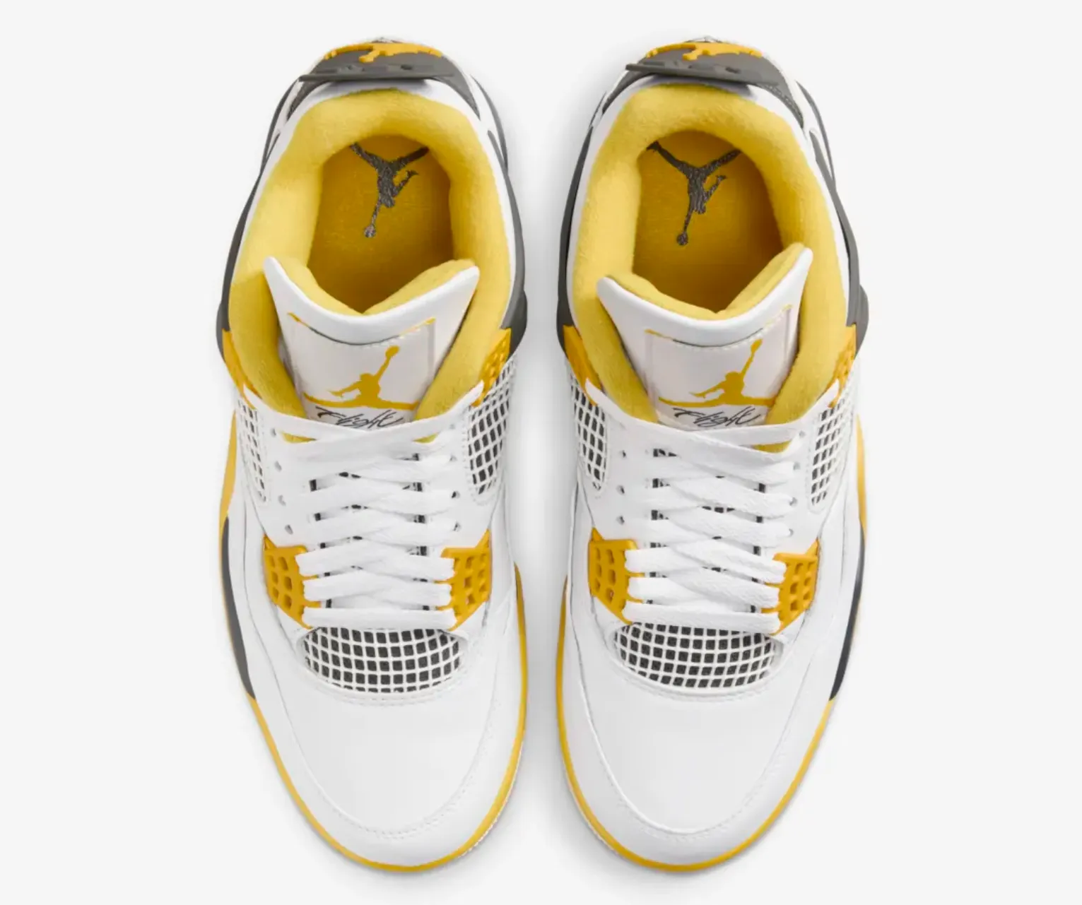 JORDAN 4 Retro 'Vivid Sulfur' - NeoLux