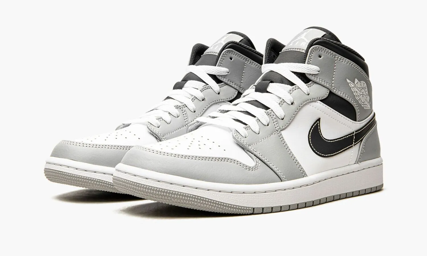 JORDAN 1 MID Light Smoke Grey 2.0 - NeoLux