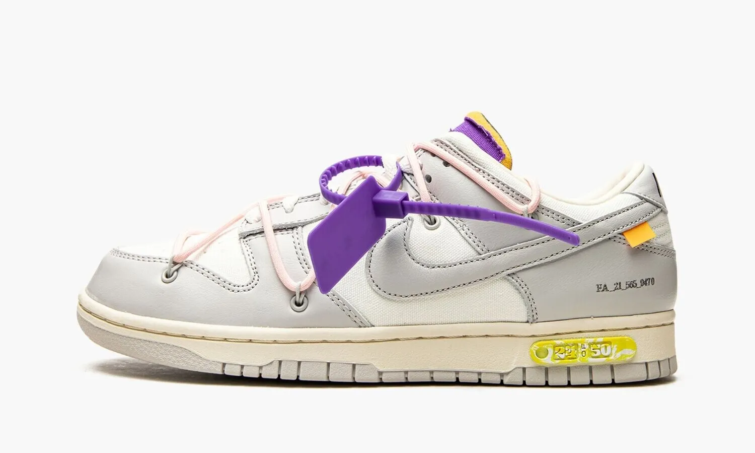 NIKE DUNK LOW Lot 24 Off White - NeoLux
