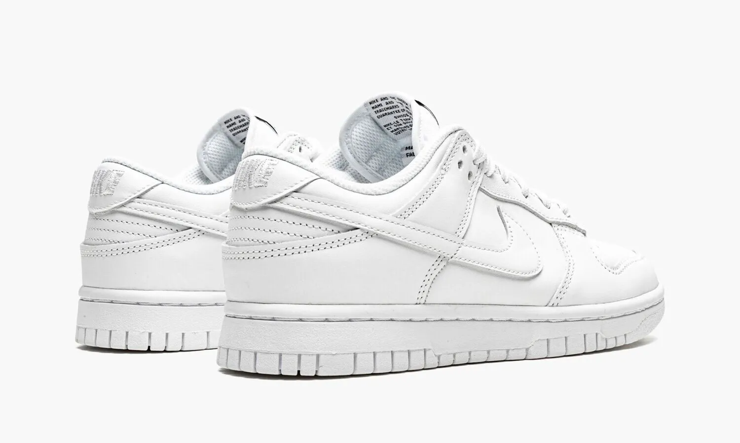 NIKE DUNK LOW Triple White - NeoLux