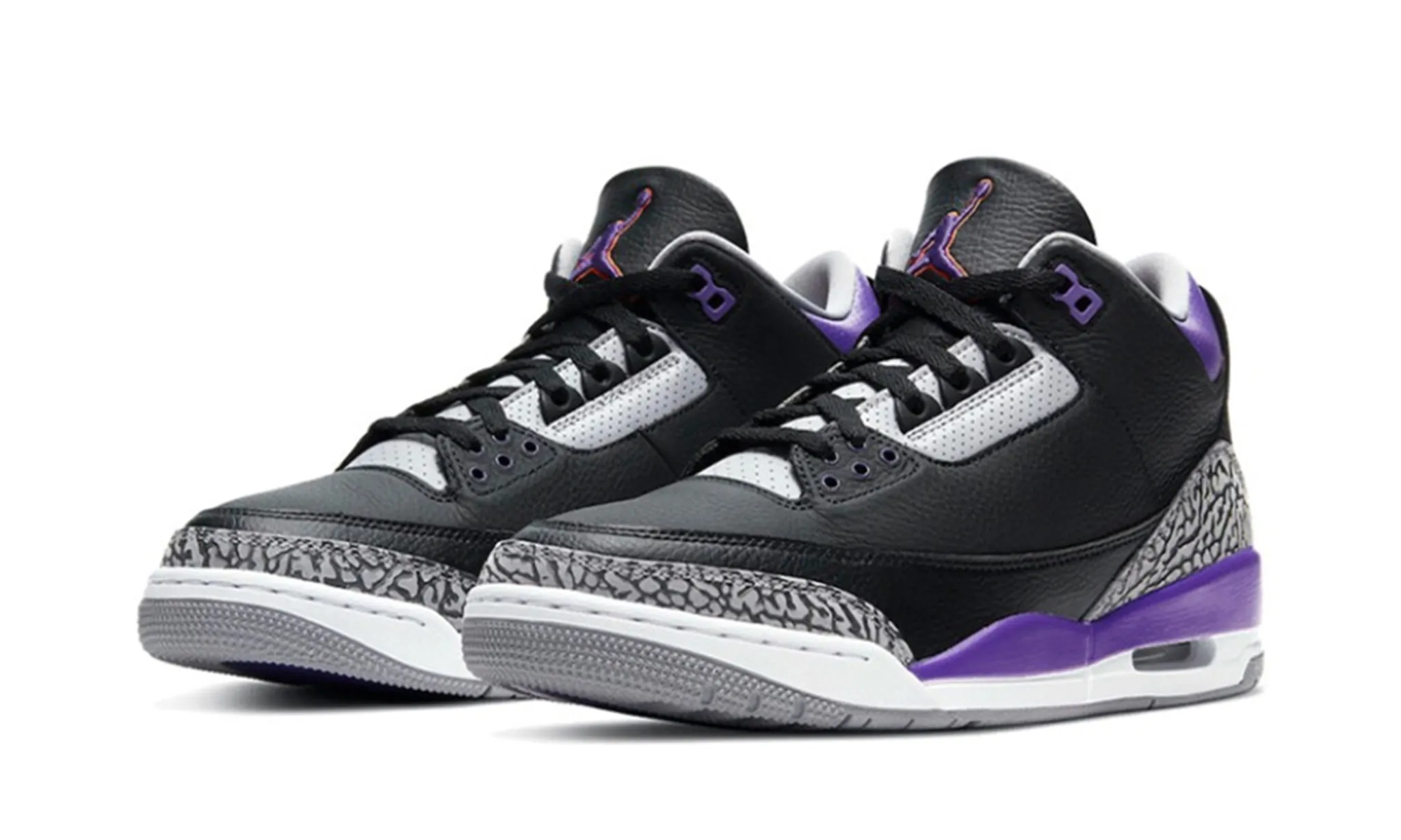 Jordan 3 Retro Court Purple - NeoLux