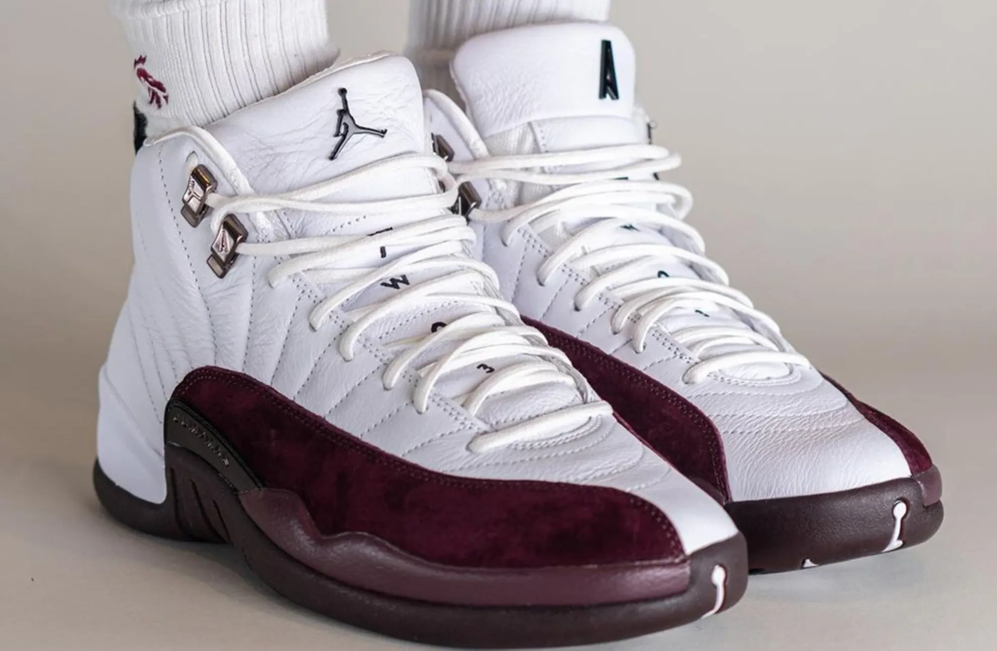 Jordan 12 x A Ma Maniére White - NeoLux