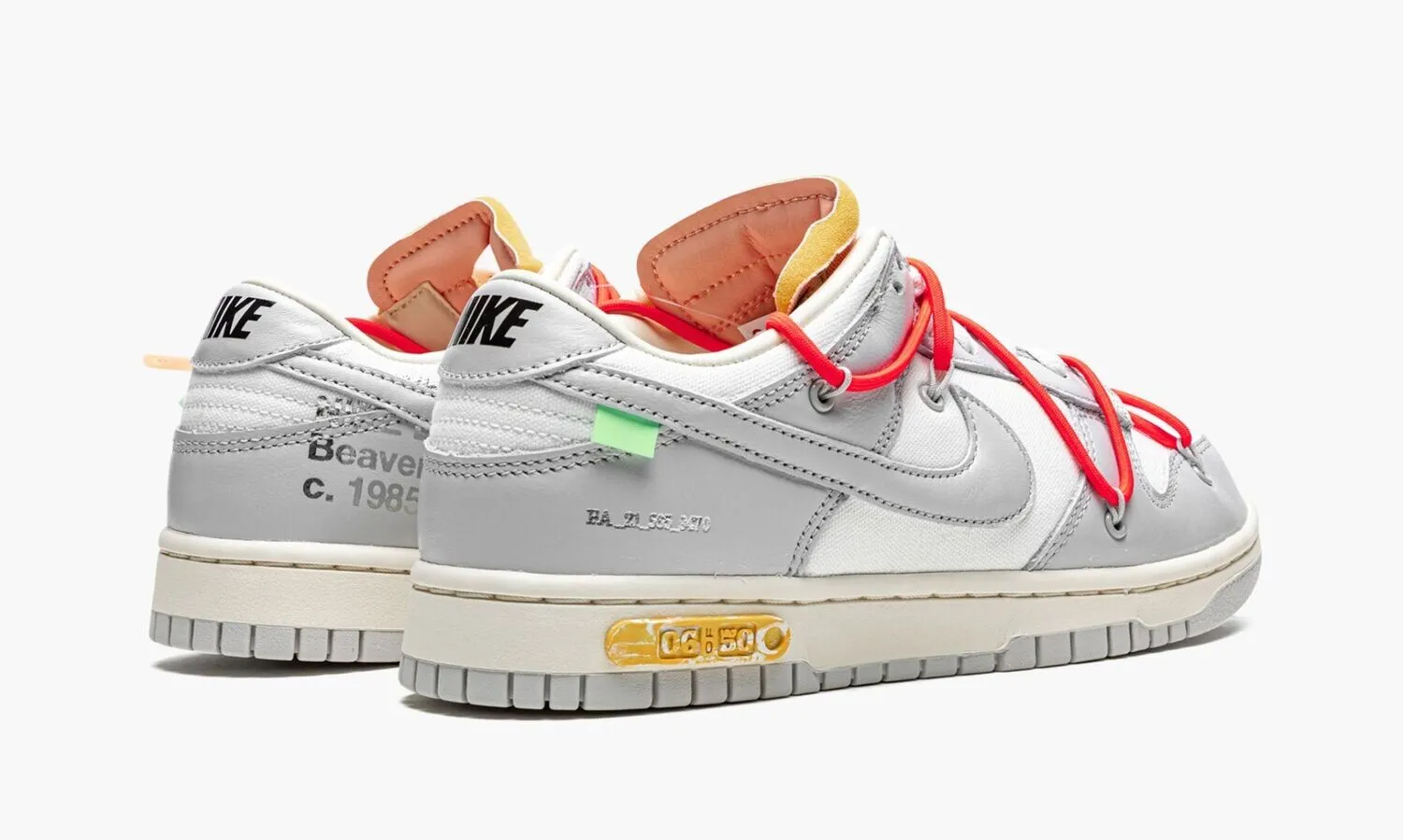 NIKE DUNK LOW Off White Lot 6 - NeoLux