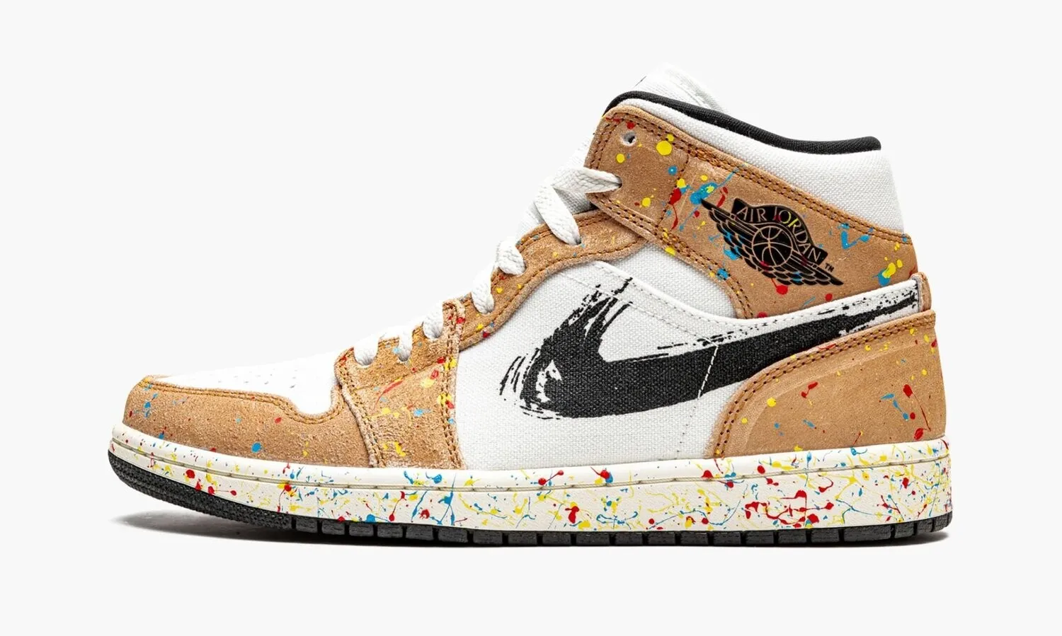 JORDAN 1 MID SE Brushstroke - NeoLux