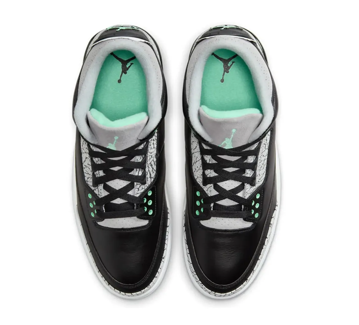 Jordan 3 Retro Green Glow - NeoLux