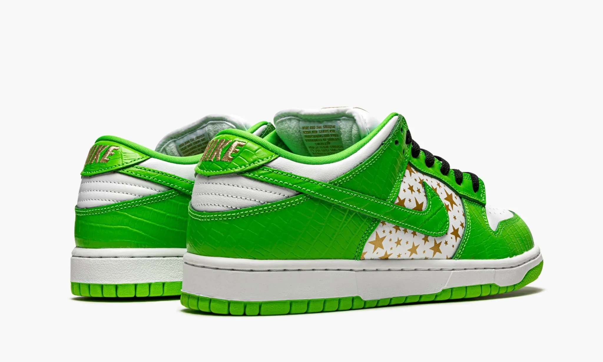 NIKE SB DUNK LOW Supreme Stars Mean Green - NeoLux