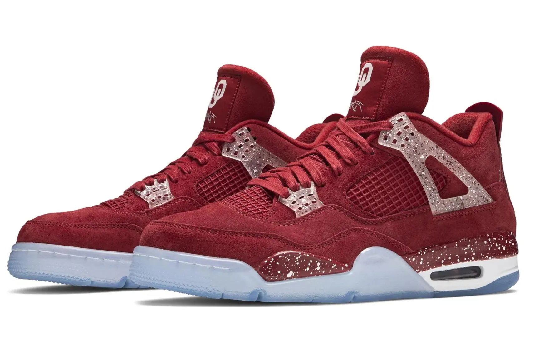 Jordan 4 Retro Oklahoma Sooners PE - NeoLux