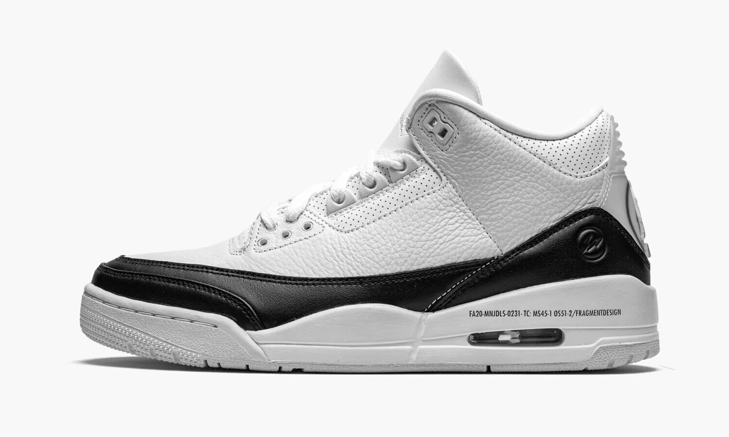 Fragment Design x Jordan 3 Retro SP White - NeoLux