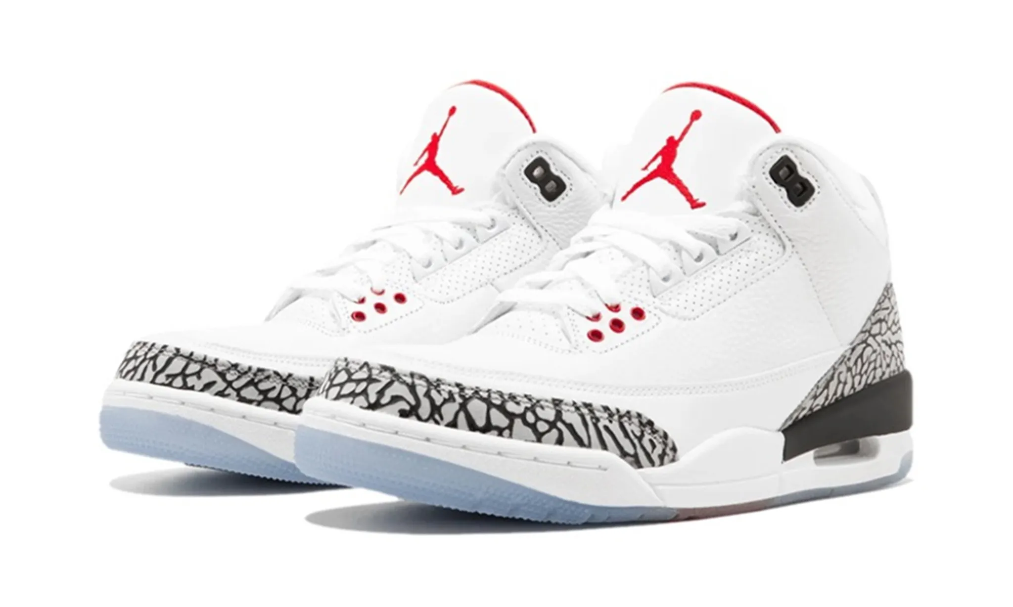 Jordan 3 Retro Free Throw Line White Cement(2018) - NeoLux