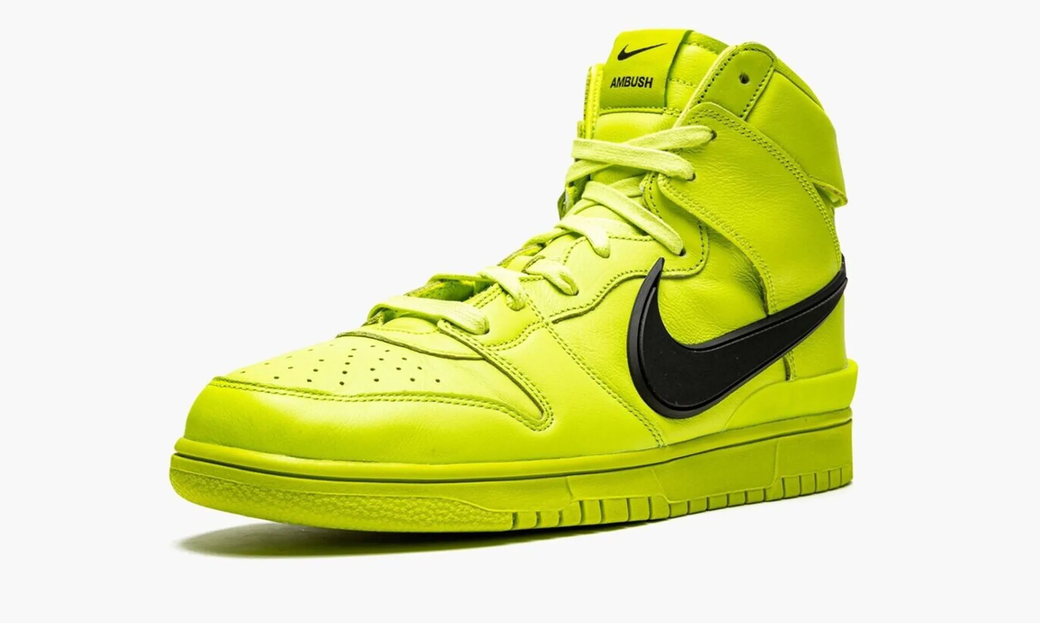 NIKE X AMBUSH DUNK HIGH ATOMIC GREEN SNEAKERS - NeoLux