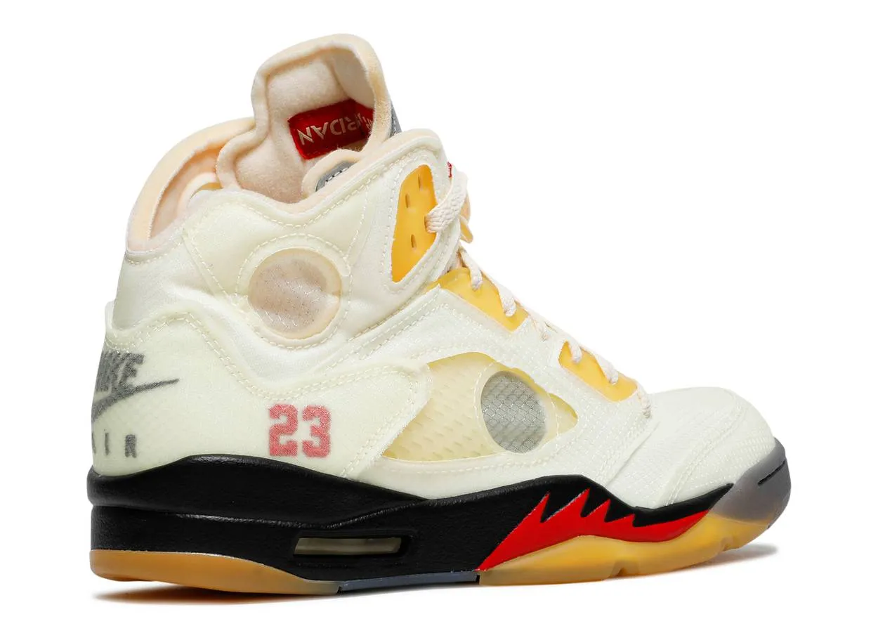 Jordan 5 Retro Off White Sail - NeoLux