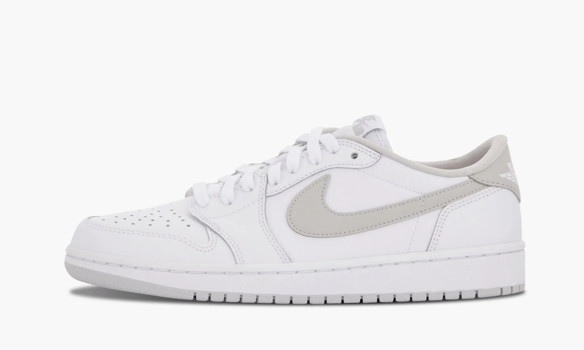 JORDAN 1 RETRO LOW OG White Neutral Grey - NeoLux